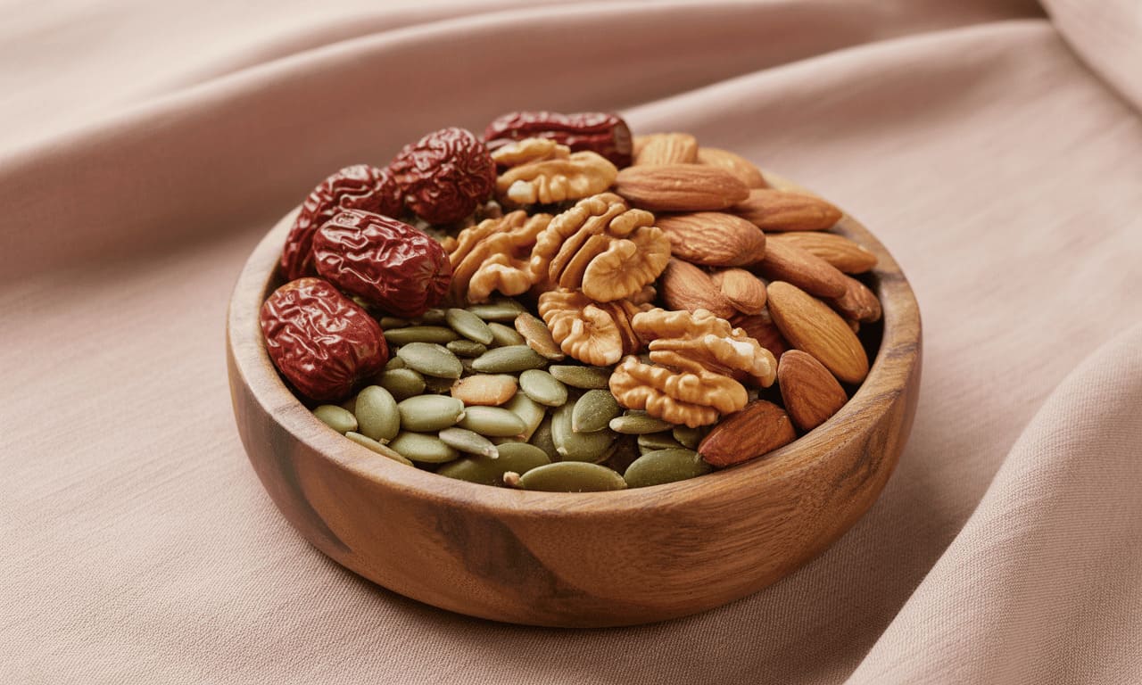 assorted-healthy-snack-mix-with-dried-jujube-fruits