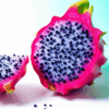 Rote Pitahaya-Drachenfrucht