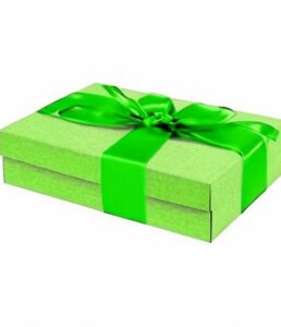 geschenkbox grün