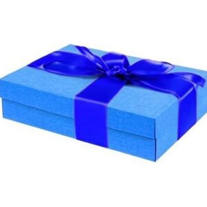 Geschenkverpackung Blau