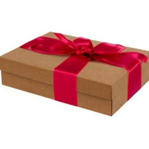 Geschenkverpackung Braun