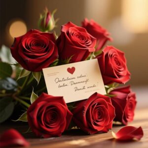 Grußkarte für Valentinstag