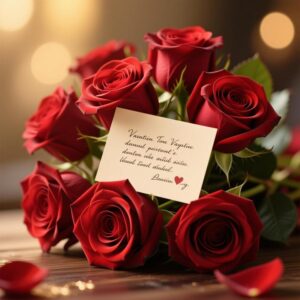 Grußkarte für Valentinstag