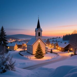 Grußkarte für Weihnacht
