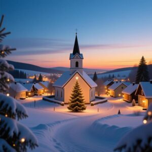 Grußkarte für Weihnacht