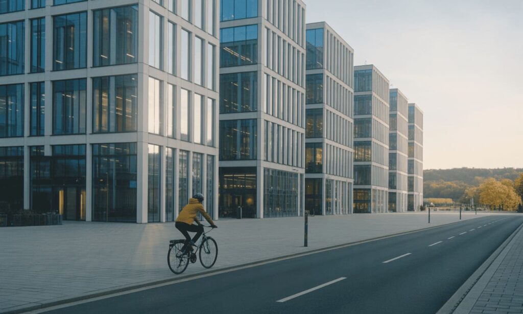 Neubrandenburg business district