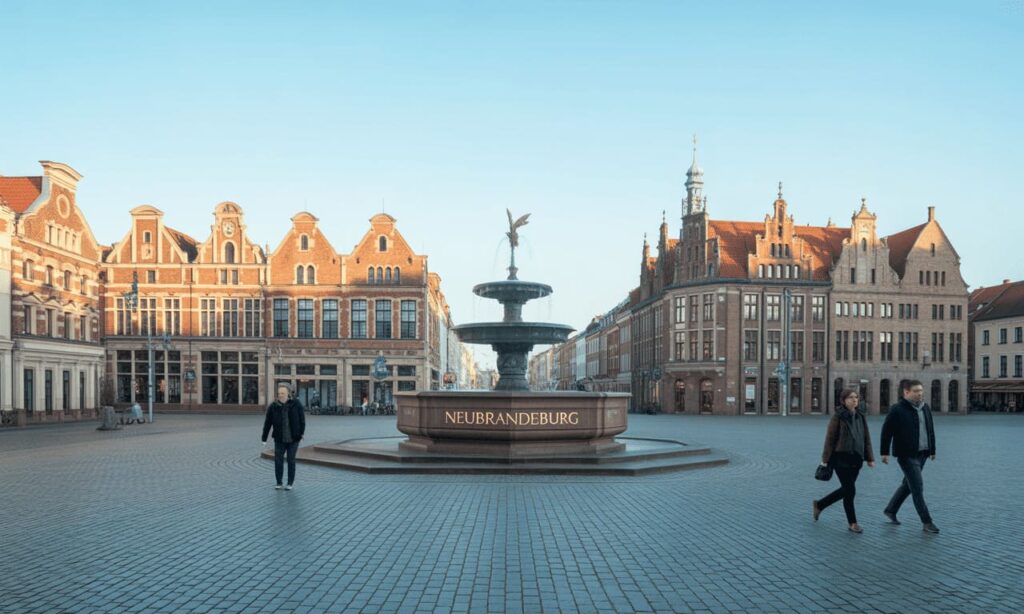Neubrandenburg market square