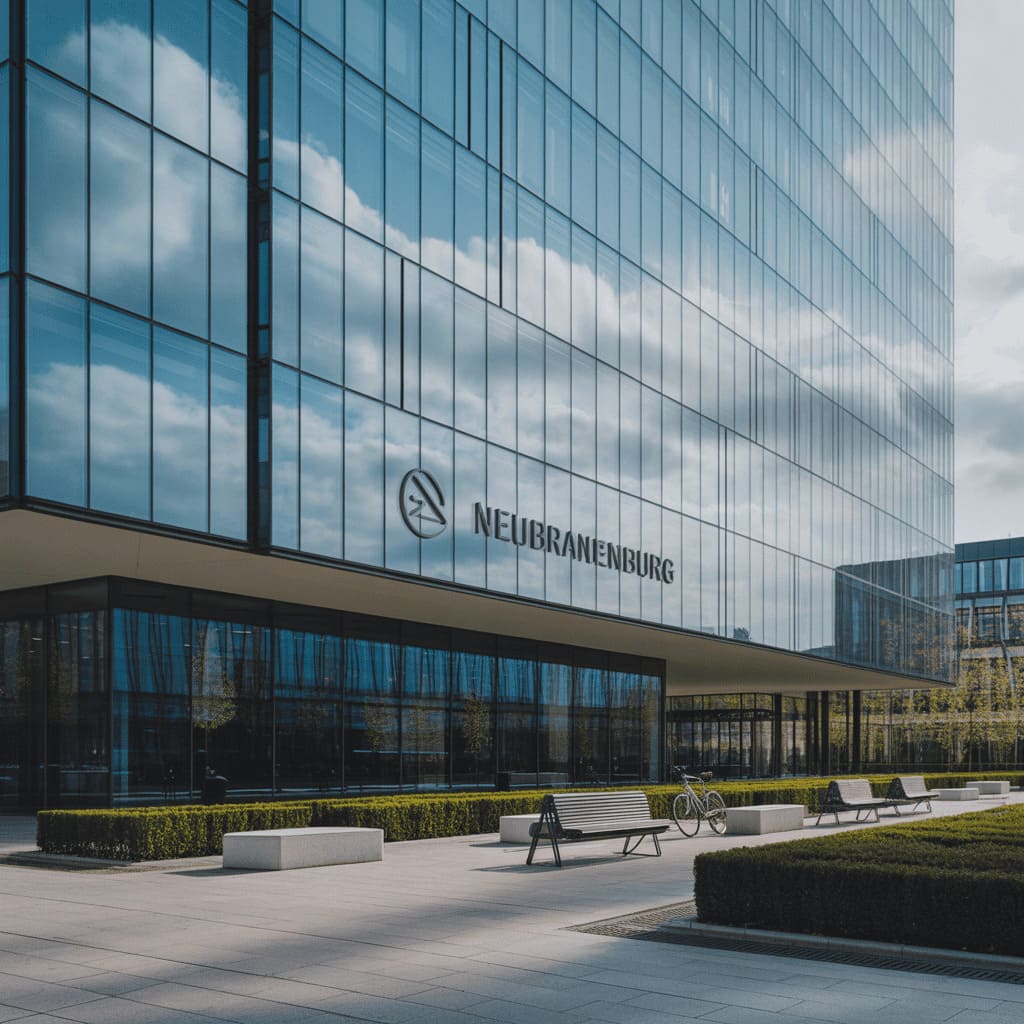 modern office building Neubrandenburg