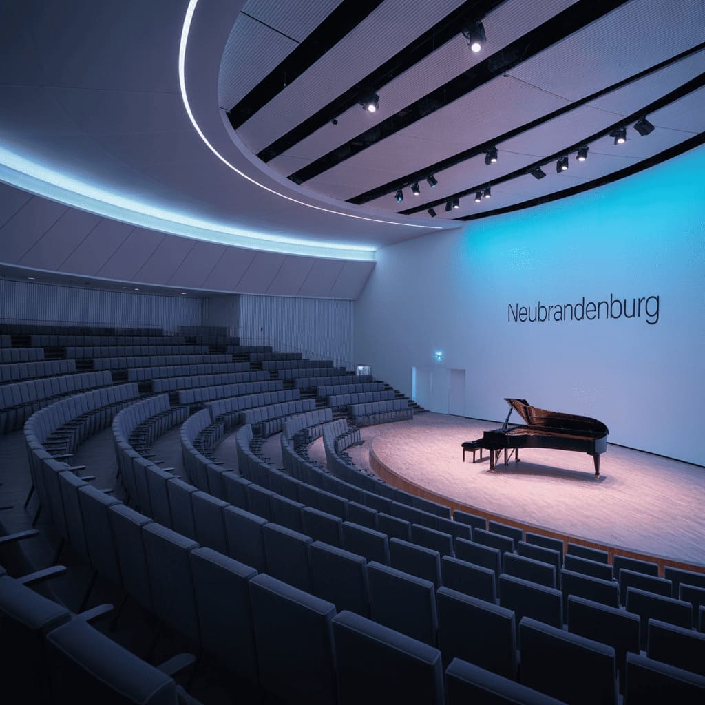 theater performance hall Neubrandenburg
