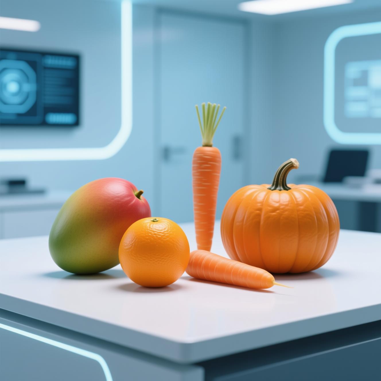 orange and yellow fruits mango orange carrot pumpkin fresh