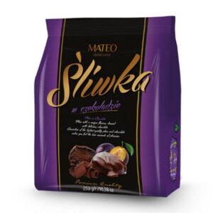 Pflaumen in Schokolade