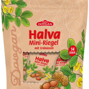 DOVGAN Halva mit Erdnüssen 200g vektor