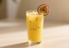 tropical passion fruit smoothie