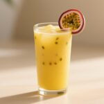 tropical passion fruit smoothie