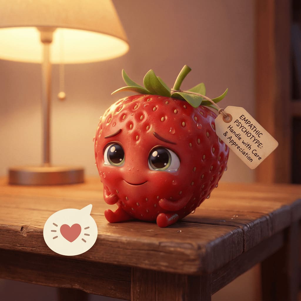 Erdbeere — Der empathische Psychotyp