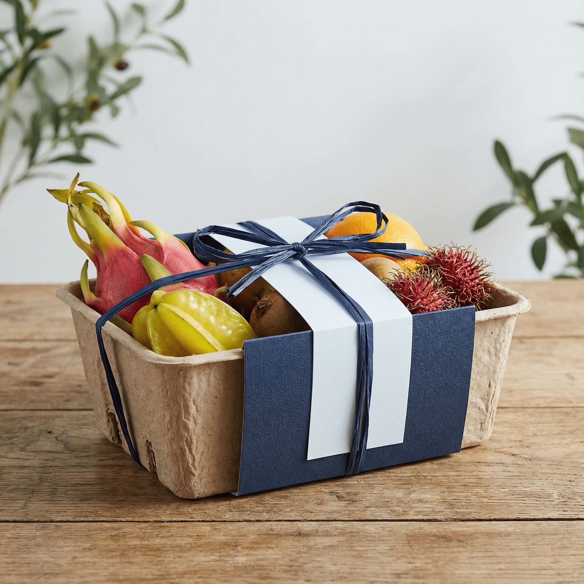 sustainable eco-friendly packaging for exotic fruits