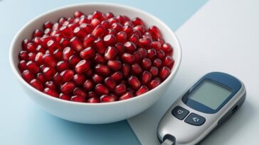 fresh pomegranate seeds